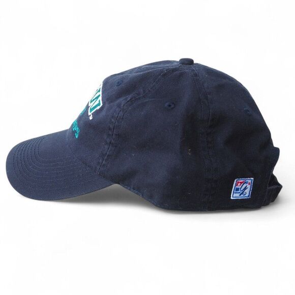 The Game Vintage 2003 UNCW Seahawks Basketball CAA Champs Strapback Hat OS - Picture 2 of 8